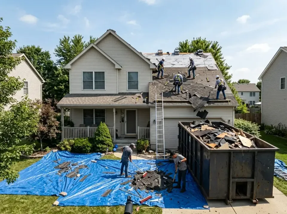 roof-replacement-debris-remova-004 — frequently asked questions, Cheapest Dumpster Rentals in Sacramento, CA